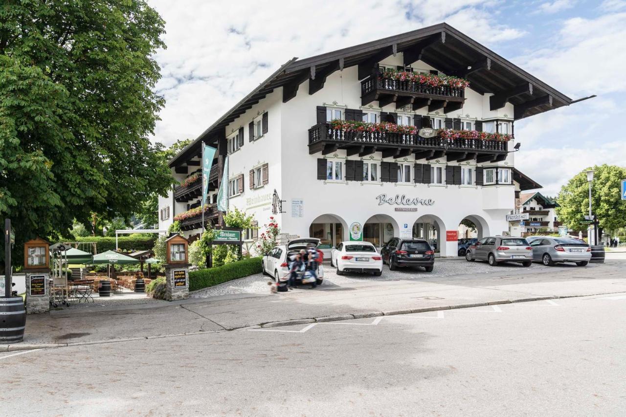 Hotel Bellevue Bad Wiessee Bagian luar foto