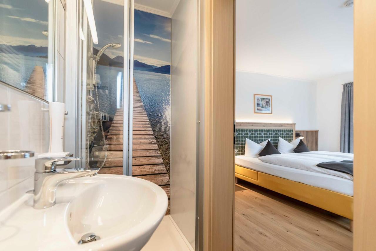 Hotel Bellevue Bad Wiessee Bagian luar foto