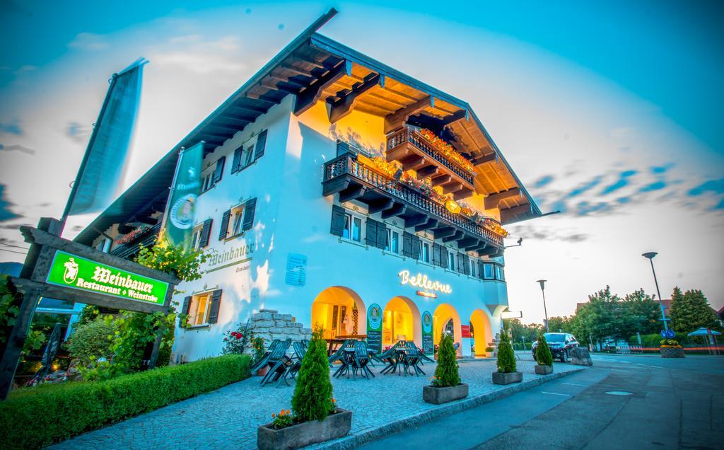Hotel Bellevue Bad Wiessee Bagian luar foto